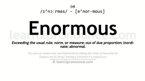 enormous synonym|define enormous.